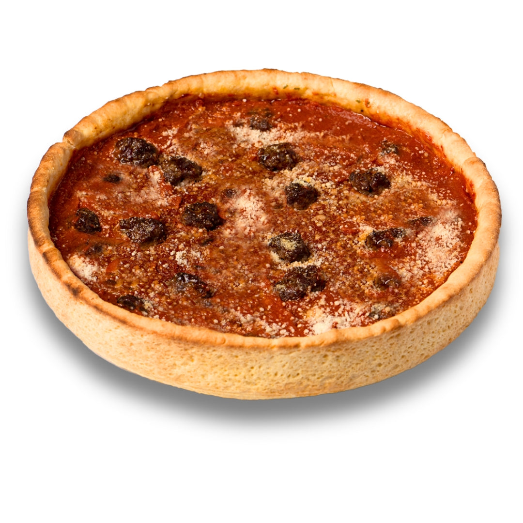 Italian Sausage Deep Dish Pizza